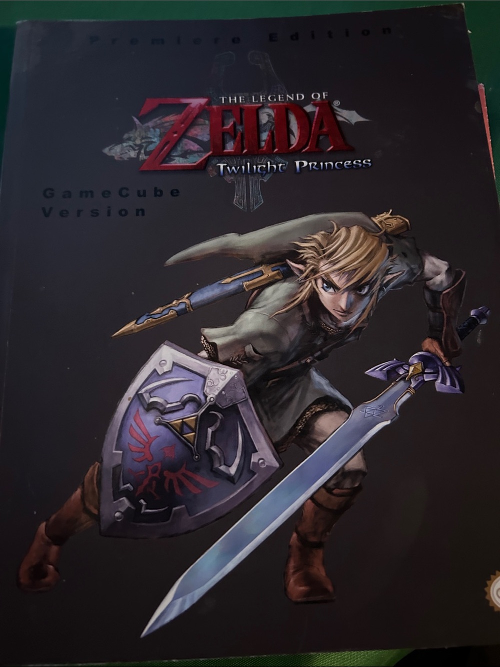 The Legend of Zelda: Twilight Princess - Black, Blue, Red Cover GameCube Version